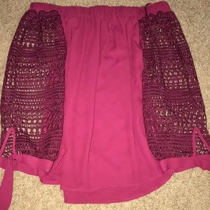 Off The Shoulder Shirt